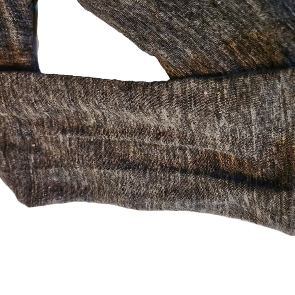 Artisan NY 100% Linen Grey Black White Thin Lightweight Open Cardigan Size L - Picture 9 of 16